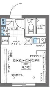 COCOCUBE門前仲町 4階のその他 2