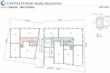 カスタリア西麻布霞町 5階のその他 1