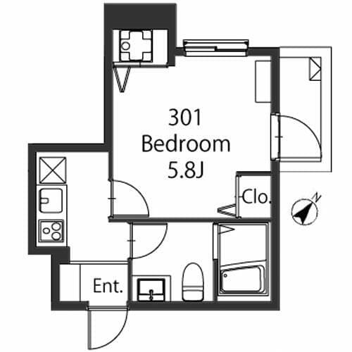 クラーロ三軒茶屋 3階のその他 1