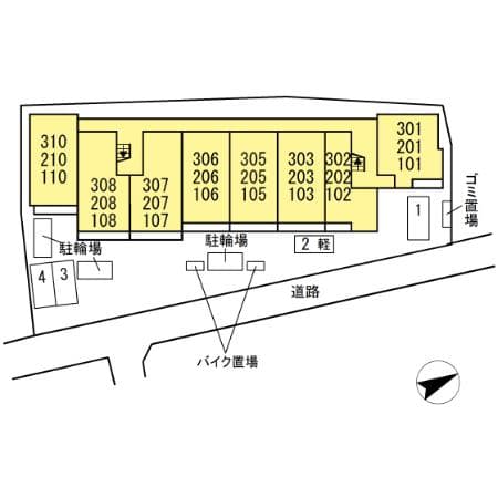 クーラクーＤ 2階のその他 1