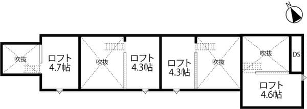 フォレストレジデンス青砥 3階の間取り 2