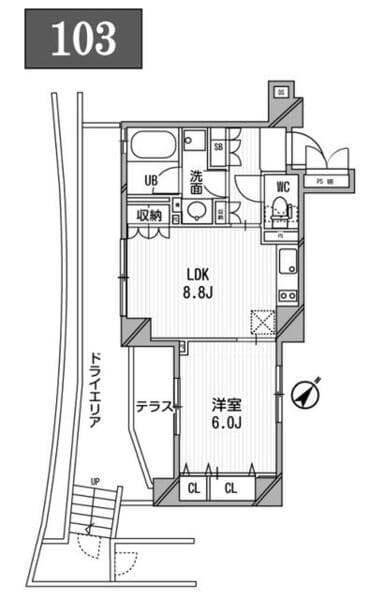 クリオ渋谷ラ・モード 1階のその他 1