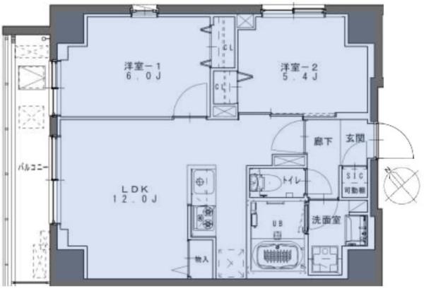 GRAN PASEO 日本橋箱崎町 6階のその他 2