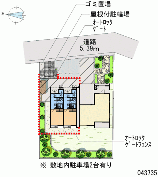 レオネクストライムⅠ 1階のその他 2