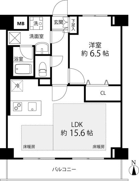 T's garden高円寺 6階のその他 1