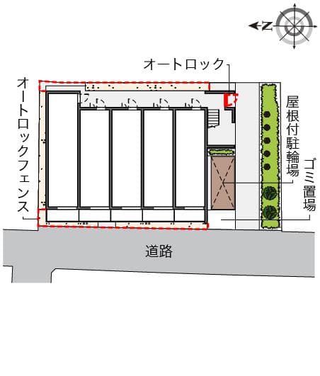 クレイノフルブルーム 1階のその他 2