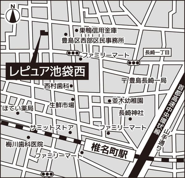 レピュア池袋西 1階のその他 3