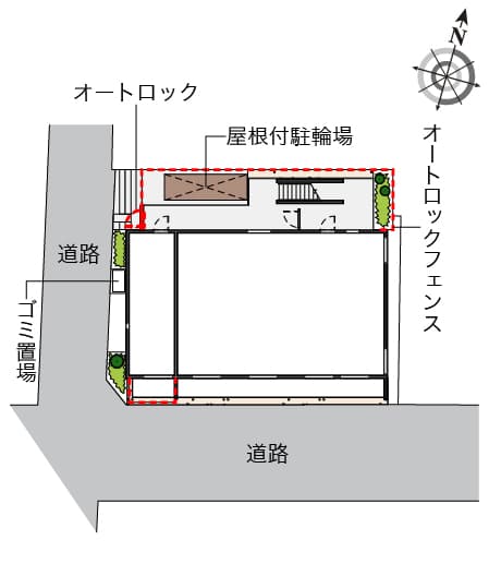 レオネクストジャスミン 3階のその他 2