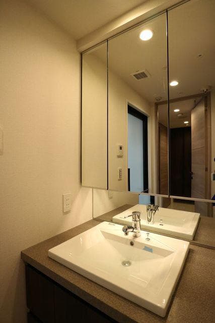 コンシェリア麻布 ＰＬＡＴＩＮＵＭ ＳＱＵＡＲＥ 11階の洗面所 1