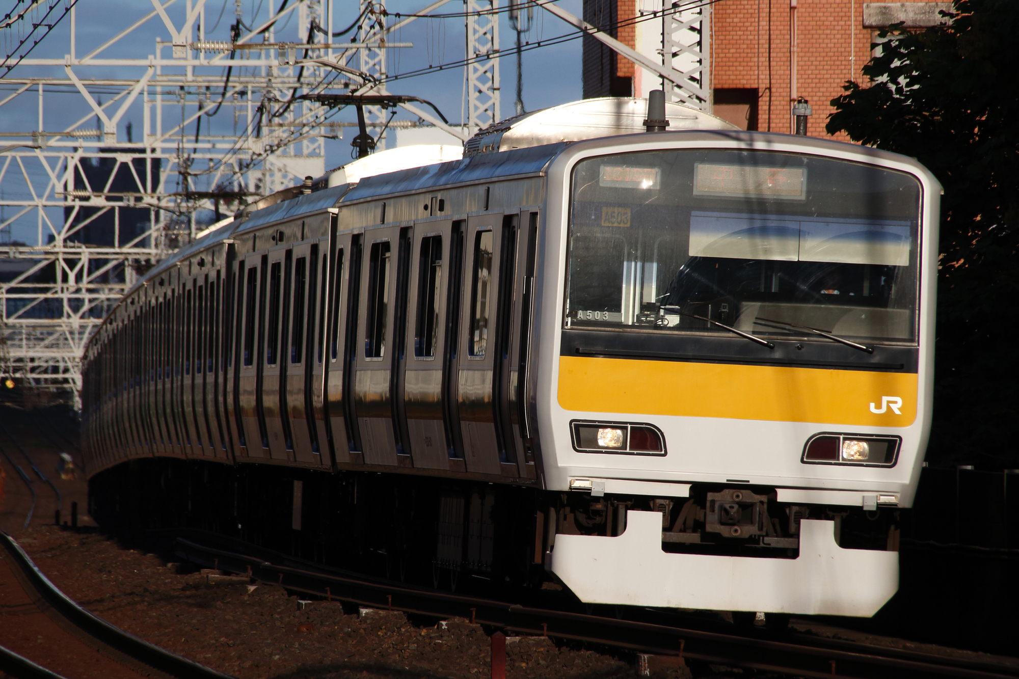 中央・総武線の電車